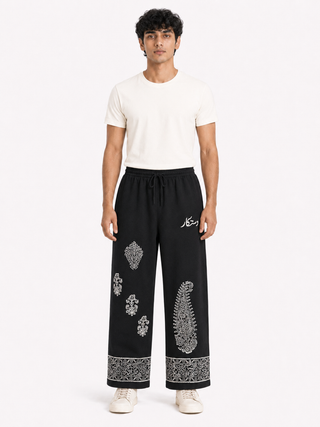 Siyah Naqsh Heritage Trousers
