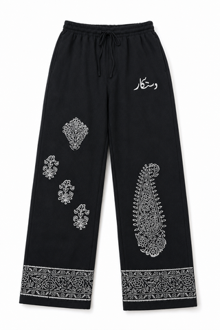 Siyah Naqsh Heritage Trousers