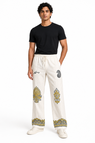 Sunehri Naqsh Heritage Trousers