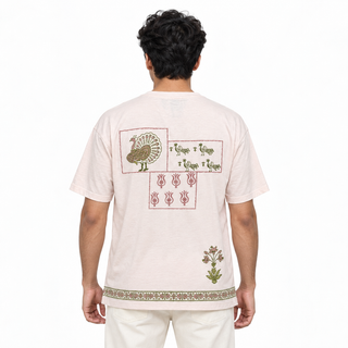 Gulabi Mor Heritage T-Shirt