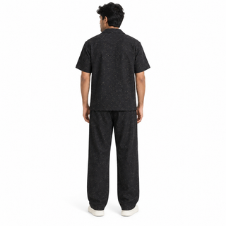 Shab-e-Sitara Speckled Wide-Leg Trousers
