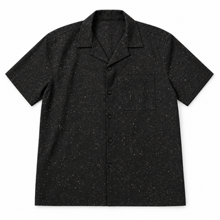Shab-e-Sitara Speckled Camp-Collar Shirt